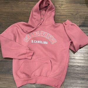 Charleston S. Carolina Pink Hoodie